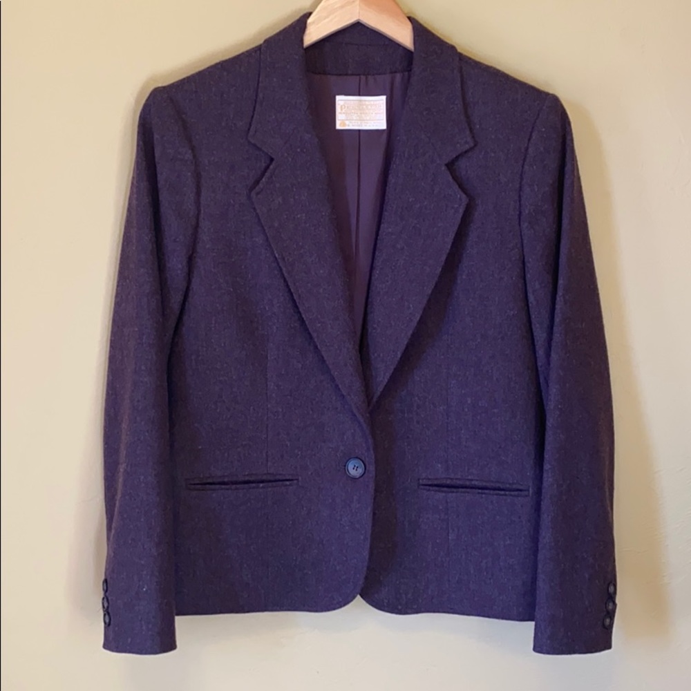 Pendleton Virgin Wool Vintage Blazer